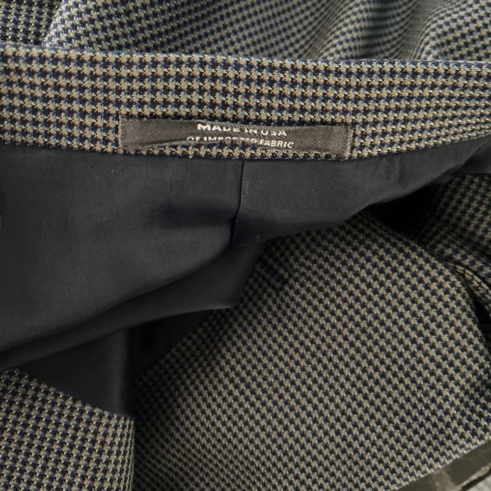Hart Schaffner Marx Studio For Nordstrom 3 Button Sport Coat Jacket Blaz View 6